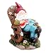 Bo-Toys Solar Powered Gnome Sleeping In a Chair LED Garden Light Decor