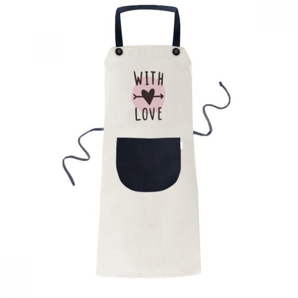 Tablier de cuisine citation inspirante style beige et noir pour la maison