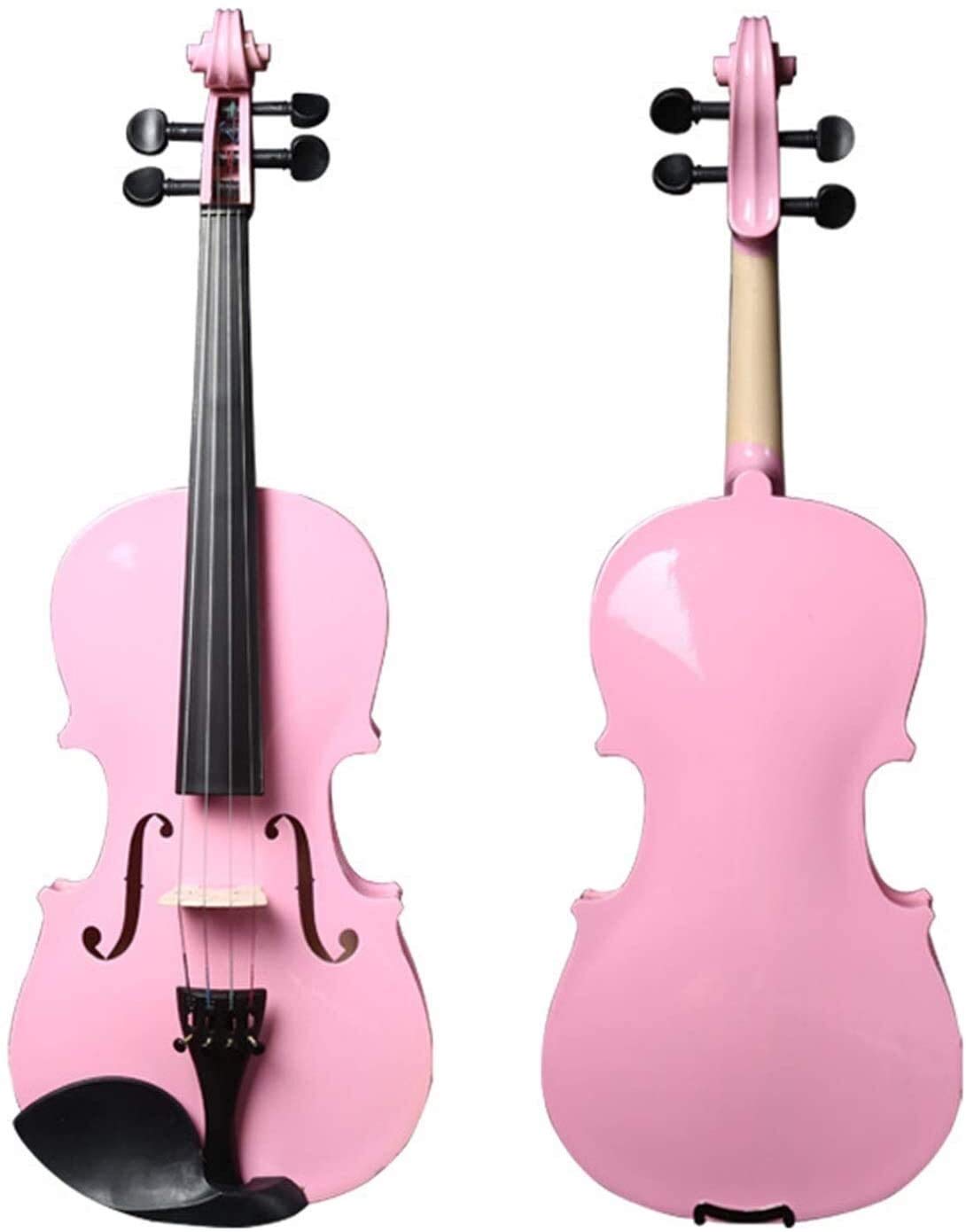 Violino Standard da Studente, per Principianti, Violino Popolare in Legno Rosa Violino in Legno massello Violino suonato a Mano Violino for Principianti