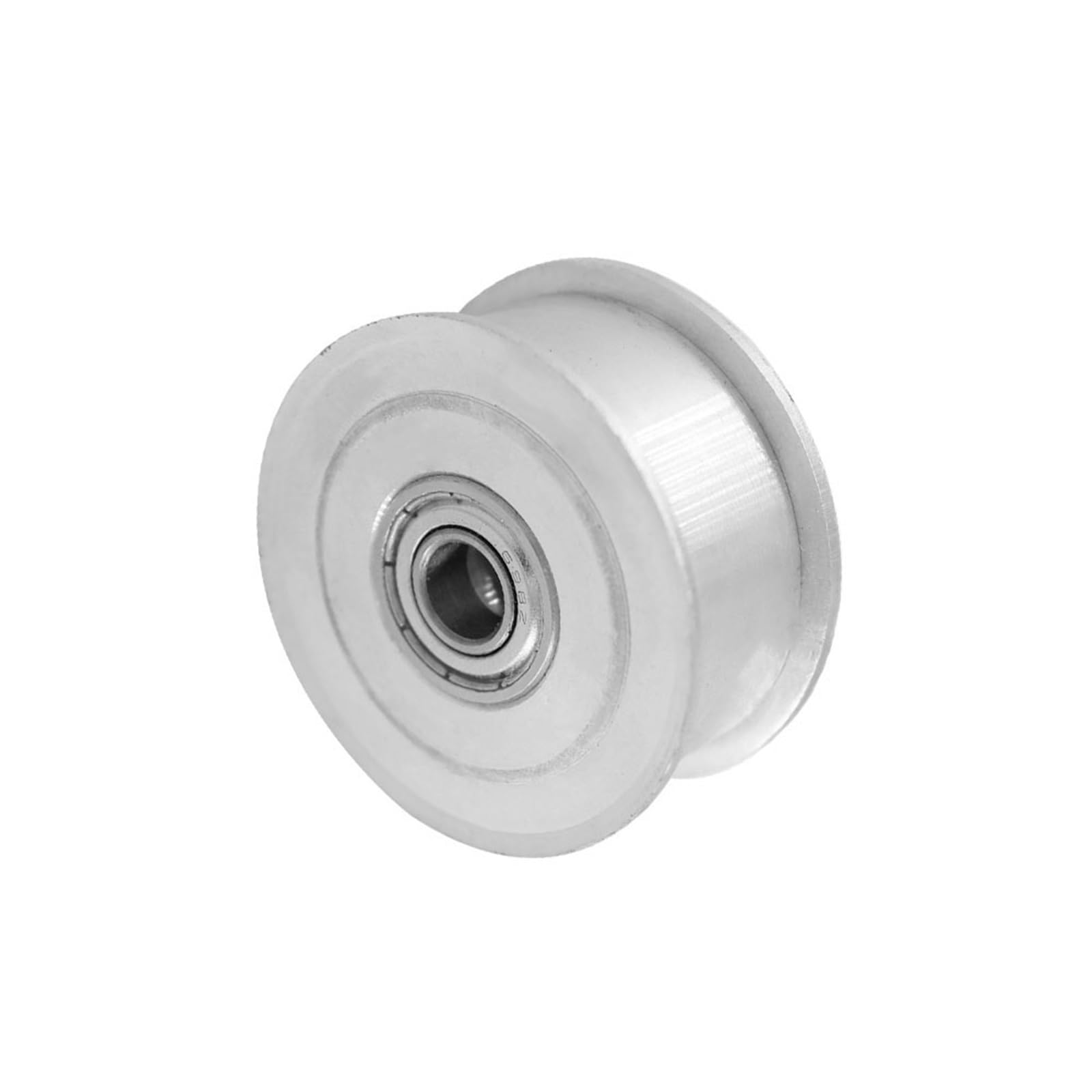 Durable 2pcs MXL 32T Without Teeth Idler Timing Pulleys, Bore 3/4/5/6mm Width 7/11mm Synchronous Wheel Pulley with Bearings (Size : 6mm, Style : Width7mm)