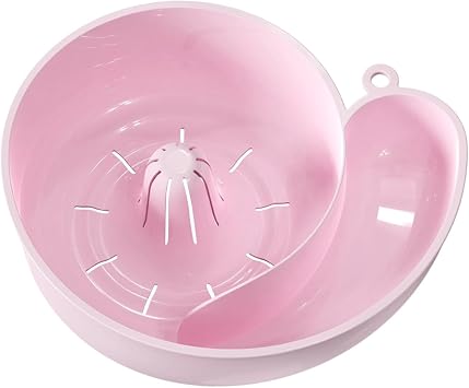HouseVibe Drain Basket Fruit Washing Basket Cute Shaped Reusable Storage Veggie Washer Colander for Mixed Fruits Bar Party Dorm Family Reunions-