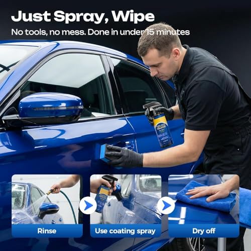 Spray Rápido Protector para Autos 3 en 1, 3 Pzs miniatura 2