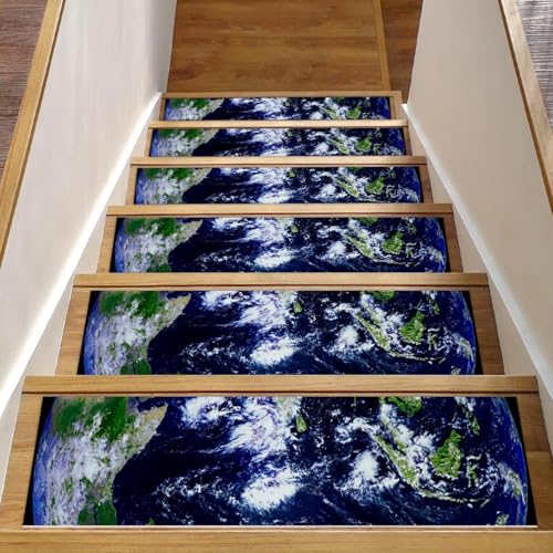 Alfombras para peldaños de madera con base antideslizante interior 15uds 2