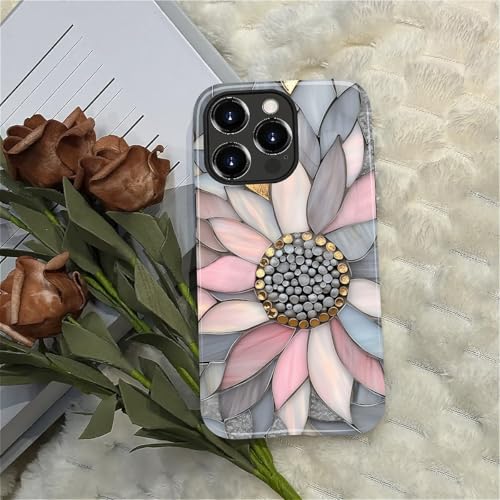 Coque iPhone 14 Pro Max fleur antichoc et anti-rayures rigide