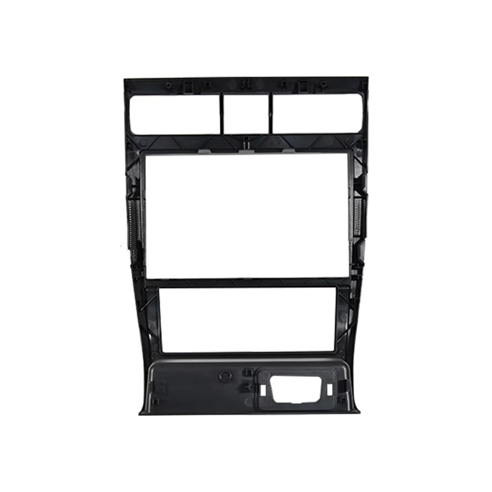 Radioblende Doppel 1M0863263 Für Sitz Für Leon Mk1 Toledo 2000-2006 Outlet Radio Konsole Panel Abdeckung Schwarz Auto Zubehör Zentrales Radiobedienfeld