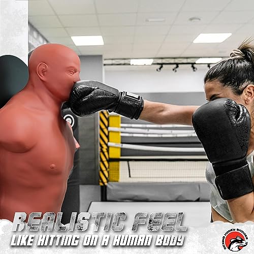 Boxing Honey Badger Wall-Mounted Punching Dummy Boxing Punching Bag Martial Arts Training Dummy thumb #6