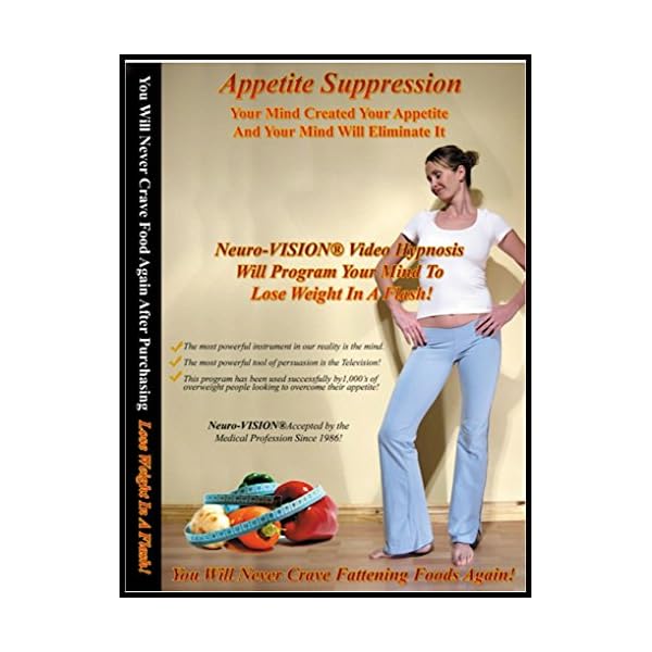 Lose Weight Video Hypnosis & NLP (1 DVD & 2 CDs) with Guided Meditation for Weight Loss - Unique Neuro-Vision Lose Weight in A Flash!