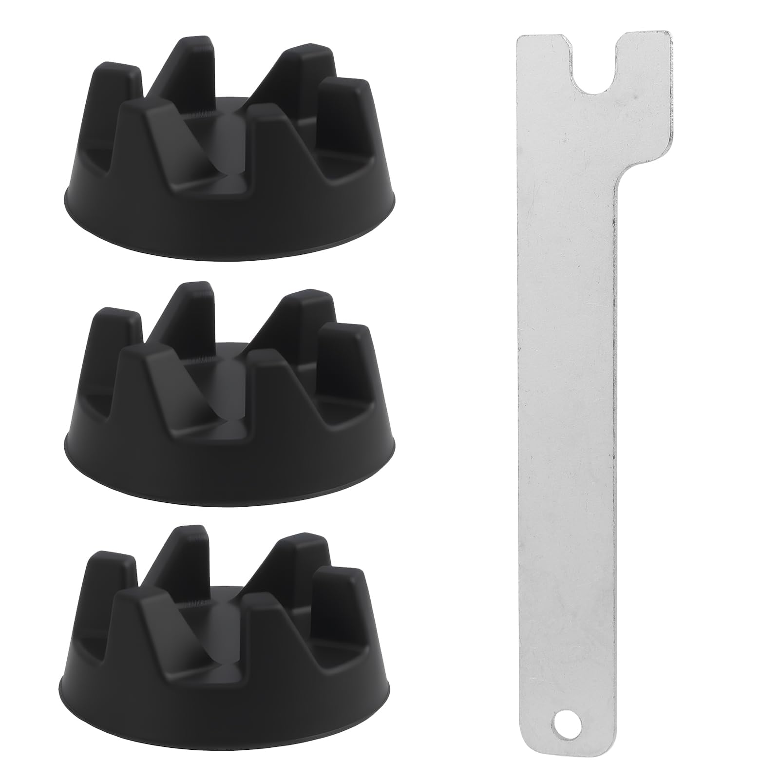 Jecdfs 3pcs Acoplador de Licuadora 9704230, Mezclador de Goma del Acoplador,Embrague de Engranaje de Goma de Alta Resistencia,Blender Coupler Replacement Parts