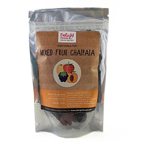Delight Foods Dehydrated Mixed Fruit Chatpata (100Gm) Healthy Nibbles