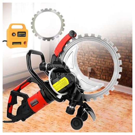 Electric Concrete Ring Saw for Wall Cutting