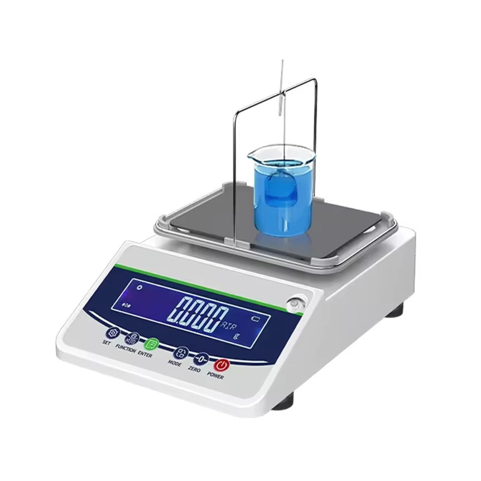 Densitómetro líquido plástico digital 0,01 g/cm Calibración semiautomática | Precisión Pantalla LCD PT% Aceite líquido universal(600C-GY)