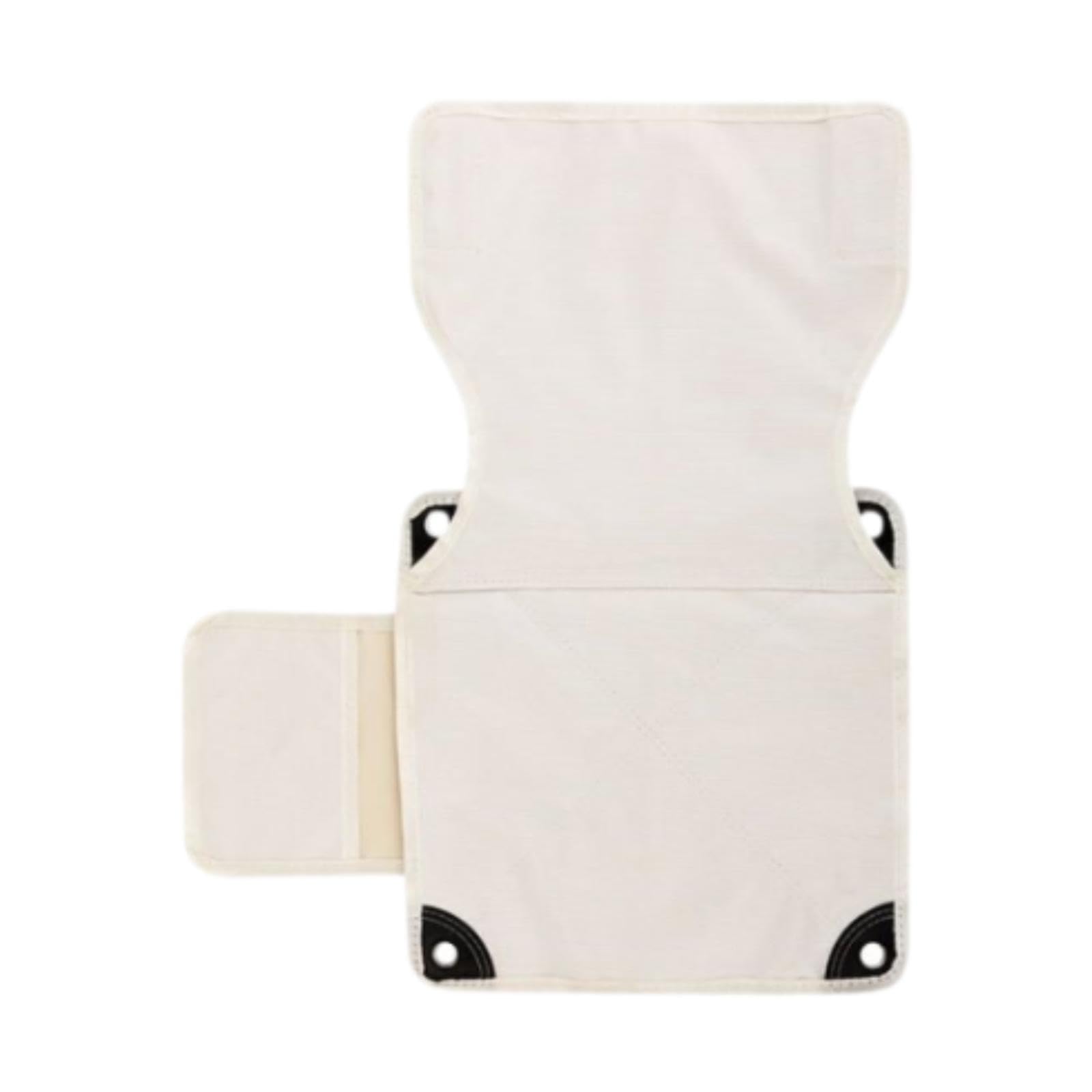 Folding Chair Replacement Fabric Hiking Backpacking Yard Side Pocket White 36x36cm | Furniture & Outdoor Sports-image-40