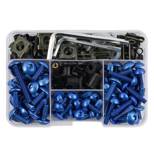 Vis de carénage CBR600RR bleu pour fixation du siège arrière de moto CBR1000RR