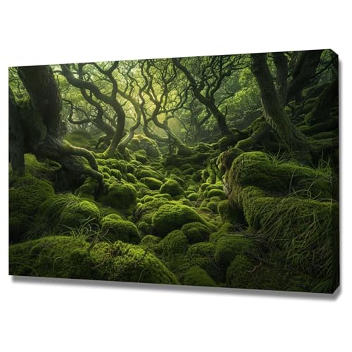 Impression murale paysage WODJEM pour habiller un mur vide sans effort