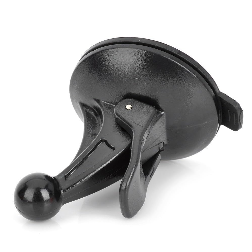 Soporte de ventosa Nuvi 1260T 1300 1300LM 1310 1340T, para cabezal giratorio de 360º, soporte de montaje para parabrisas compatible con dispositivos GPS, color negro