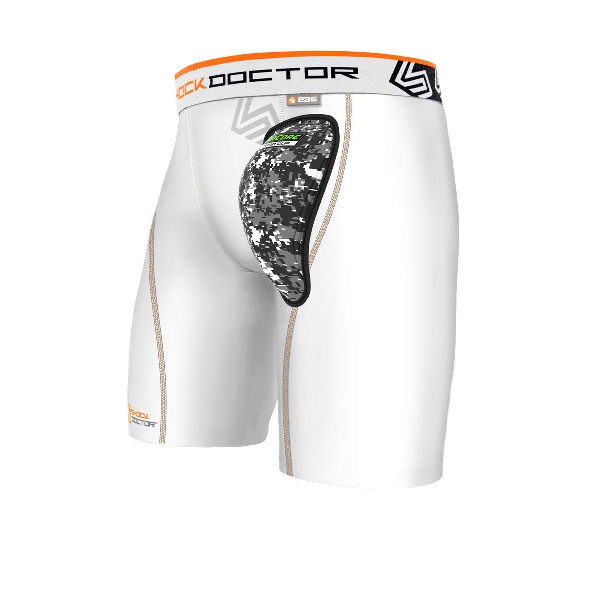 Shock Doctor Adult 235 Compression Short Hard Cup