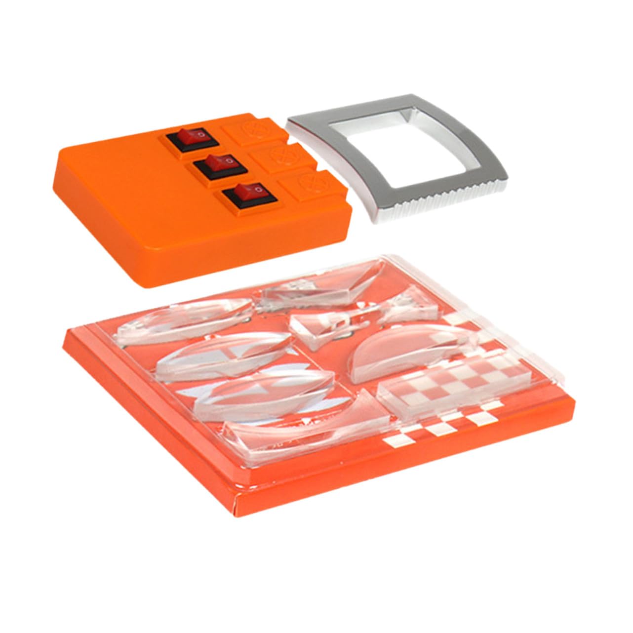 Physics Optical Experiment Set, Plastic Demonstration Kit for Students
