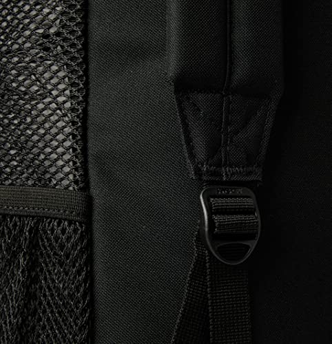 JanSport Eco Mesh Backpack, Red Tape, 17” x 12.5” x 6” - Large Semi-Transparent Bag for Adults with Laptop Sleeve, Padded Back Panel, Black4