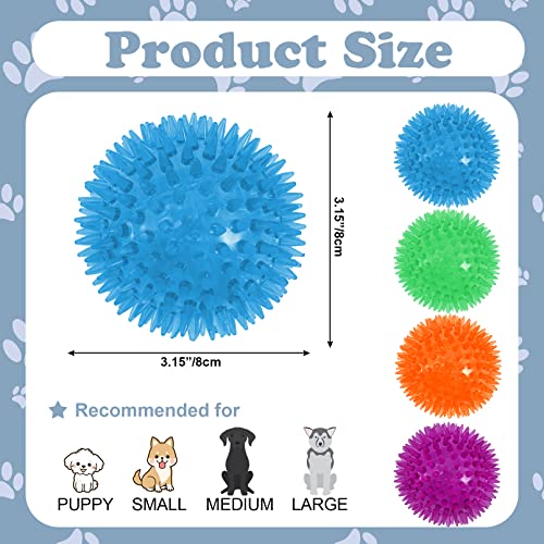 12Pack Squeaky Dog Toys,2.5″ Spiky Dog Ball,Dog Spiky Ball Cleans Teeth Pet Toys,Squeaky Dog Balls for Aggressive Chewers,TPR Rubber Puppy Toys,Bright Color Dog Chew Toys for Small Medium & Large Dogs 12Pack Squeaky Dog Toys,2.5″ Spiky Dog Ball,Dog Spiky Ball Cleans Teeth Pet Toys,Squeaky Dog Balls for Aggressive Chewers,TPR Rubber Puppy Toys,Bright Color Dog Chew Toys for Small Medium & Large Dogs