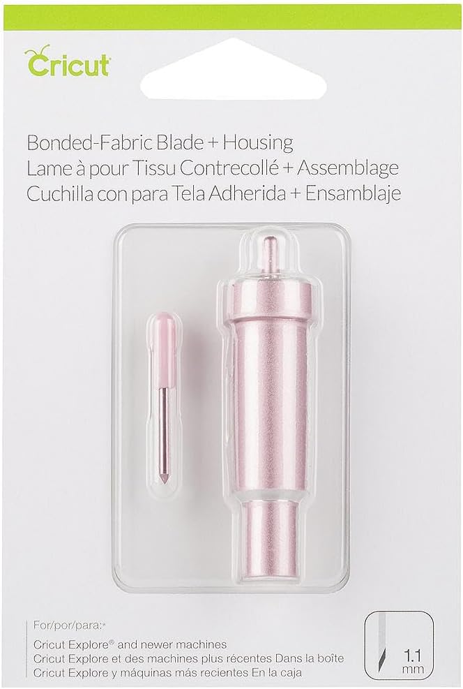 Cricut 2004227 Bonded-Fabric Blade + Housing, Multicolor, One Size