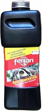 FROST Fertan Converter & Remover 1 Litre   Professional Metal Treatment with Zinc Layer Protection | Converts Corrosion, Prevents Oxidation & Is Fully Overpaintable for Long-Lasting Results