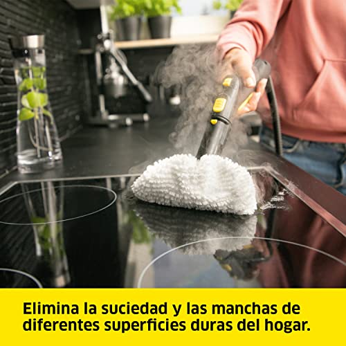 Karcher-SC-2-EasyFix-Limpiadora-de-Vapor-para-el-Hogar-con-Kit-de-Limpieza-de-Suelos-EasyFix-2-Tubos-de-Prolongacion-Accesorios-Vaporeta-Limpieza-sin-Detergentes-Negro-Amarillo-1512-0500 Karcher-SC-2-EasyFix-Limpiadora-de-Vapor-para-el-Hogar-con-Kit-de-Limpieza-de-Suelos-EasyFix-2-Tubos-de-Prolongacion-Accesorios-Vaporeta-Limpieza-sin-Detergentes-Negro-Amarillo-1512-0500