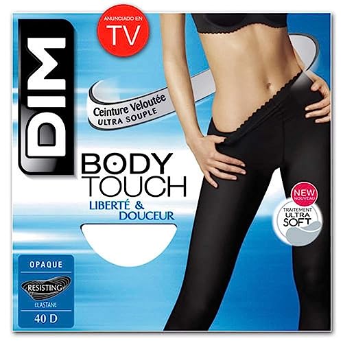 Dim Medias Body Touch Opaca 40D Mujer x1, Negro, L
