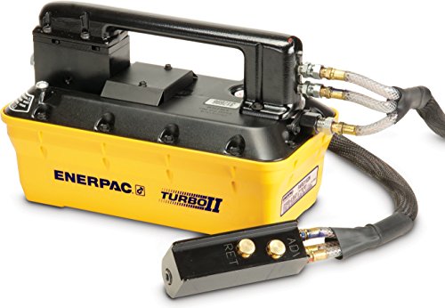 Enerpac PARG-1102N Turbo II Air Hydraulic Pump with 2 Liter Reservoir and Remote Pendant