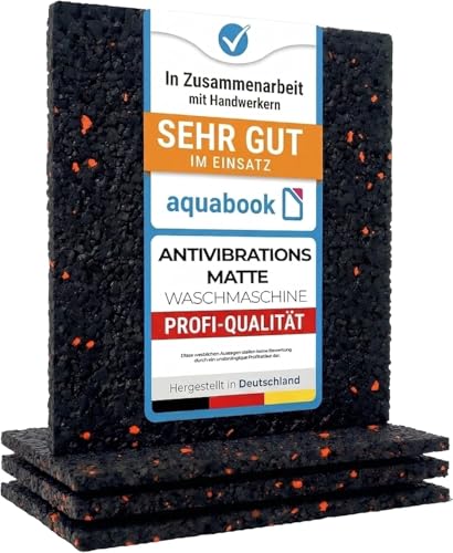 Antivibrationsmatte Waschmaschine I Vibrationsmatte 3D Drucker I Anti Vibration Waschmaschinenunterâ€¦ – Miniatur