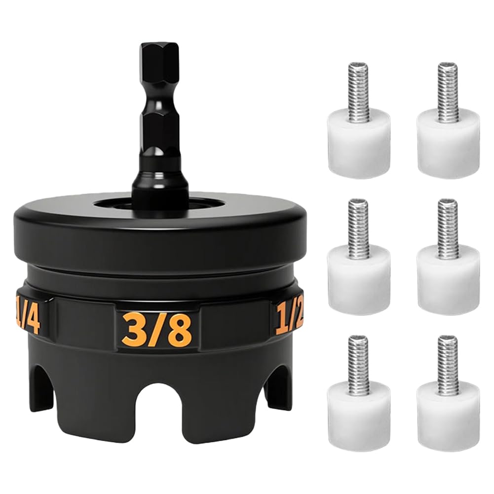 Xnuiasqe For Efficient Nuts Zipper Drill Attachment For Conduit Racks& Strut Systems Installation