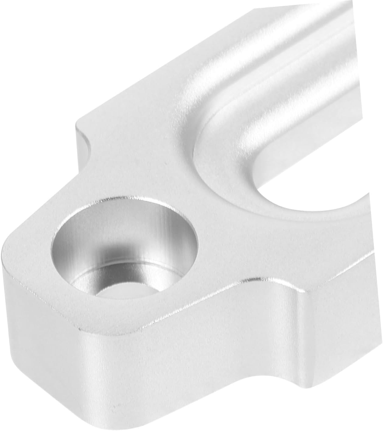Aluminum Alloy Roller Fairlead 124mm Silver Winch Guide for Offroad Vehicle Nylon Steel Cable Towing Accessory