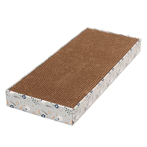 Image of Furhaven Holiday Classic Reversible Corrugated Cat Scratcher Pad w / Catnip - Hanukkah Print, One Size