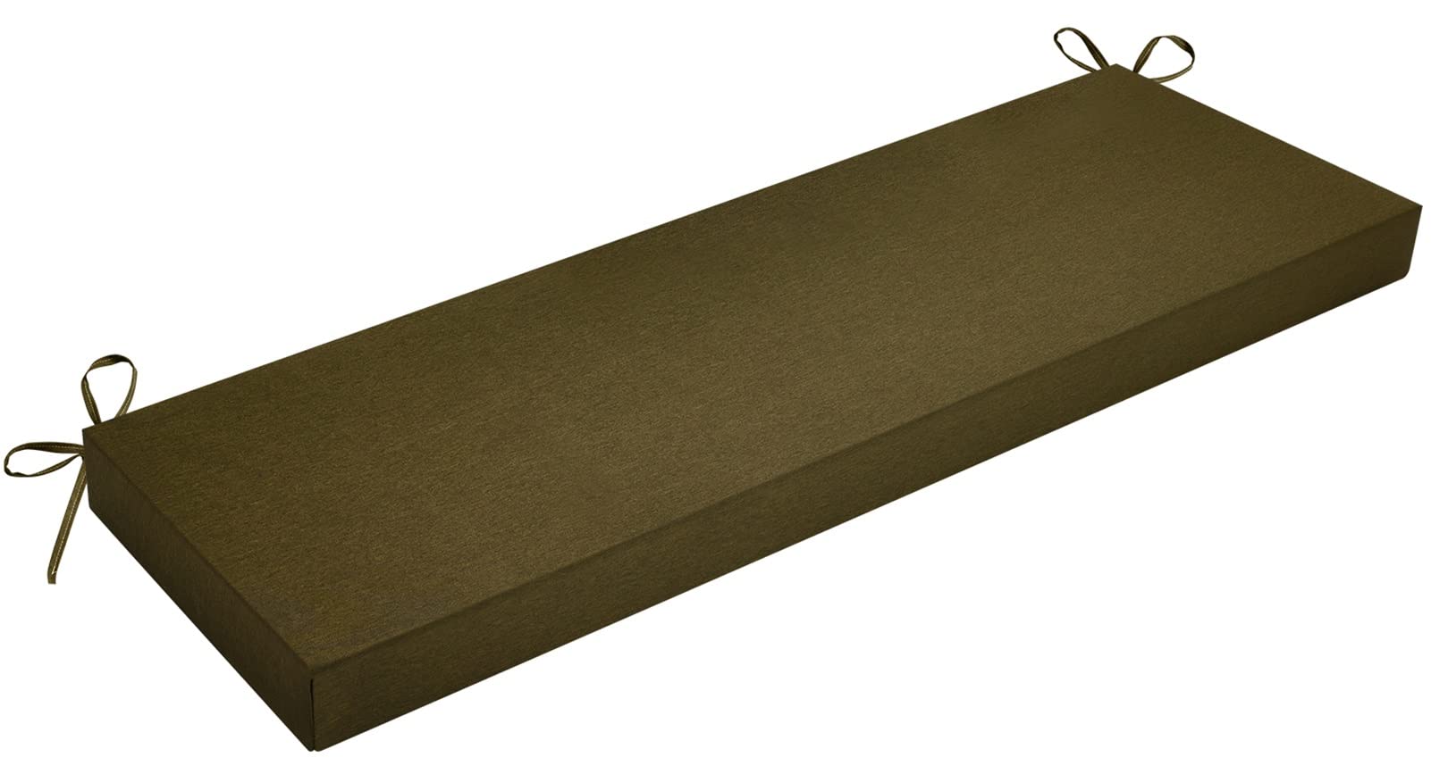 Azincoer Custom Outdoor Bench Cushion, Waterproof Patio Furniture Cushions, Non Slip Couch Swing Pad Indoor Window Seat Cushion (Color : Brown, Size : Custom Size)