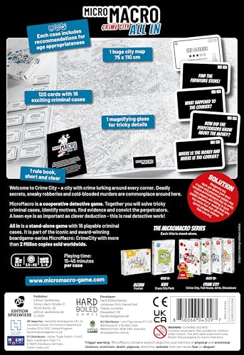 MicroMacro: Crime City - All in miniatura 3