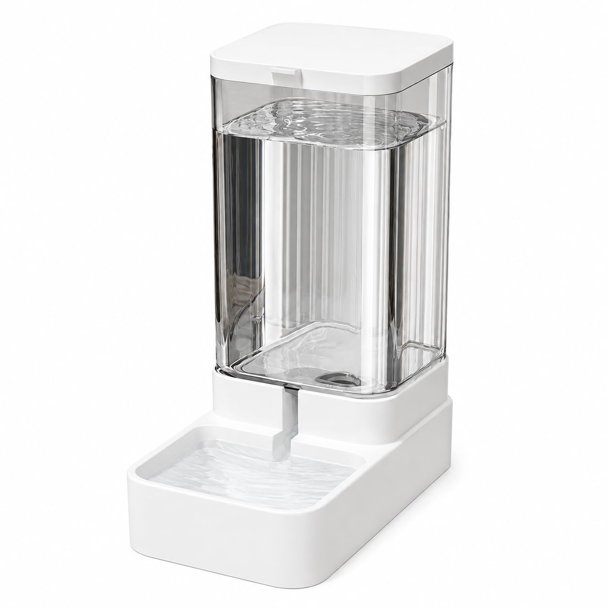 PetVogue Automatic Pet Water Dispenser | Gravity Auto Feederr Dispenser for Cats & Dogs | Large Capacity BPA-Free Pet Feeding Station for Small & Medium Pets White-image-10