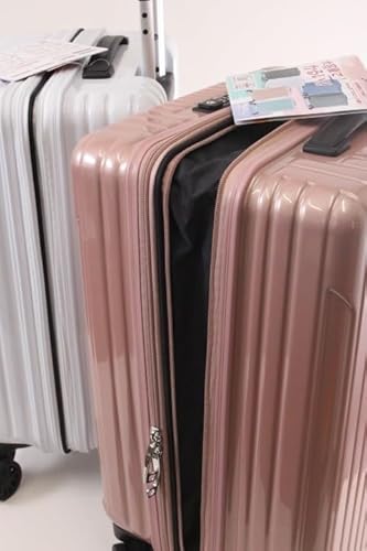 A.L.I アジア ラゲージ スーツケース カラー ホワイト 40L(拡張時48L) 大容量 軽い