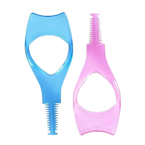 Miniatura 3 de 2 unids máscara escudo maquillaje pestañas herramienta superior inferior pestañas protector aplicador guía ayudante con peine de pestañas
