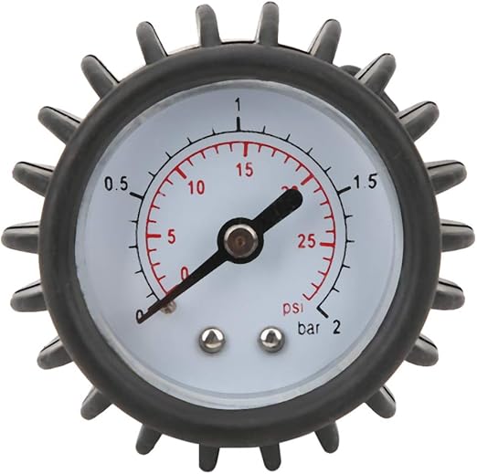 Pressure Gauge, Inflatable Boat Barometer Rubber Dinghy Unidirectional
