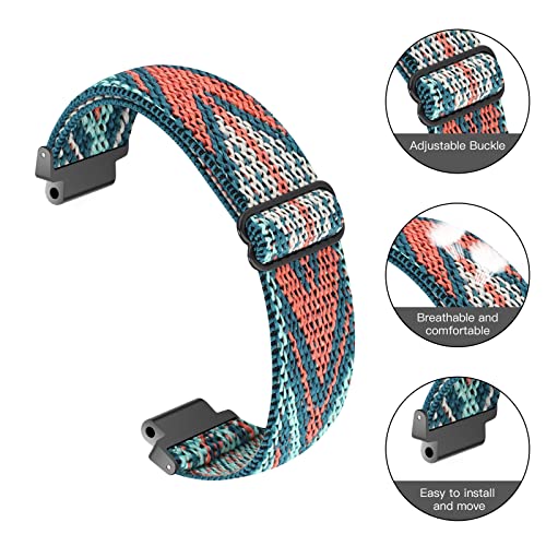 Correa elástica ajustable de nylon para reloj Garmin miniatura 3