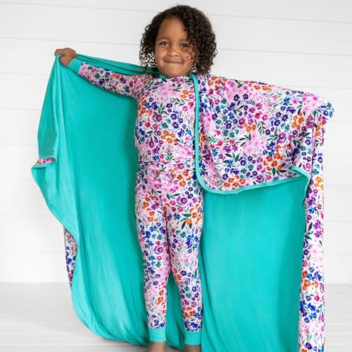 Image of Little Sleepies Cloud Blanket, 50 inch x 50 inch, Large, Sweet Pea