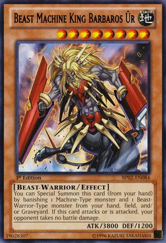 yugioh beast king barbaros deck Amazon.com: YU-GI-OH! - Beast Machine King Barbaros Ür (BP02-EN084) -  Battle Pack 2: War of The Giants - 1st Edition