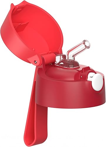 JARLSON Tapa de repuesto - SOLO compatible con botella de acero inoxidable CHARLI de JARLSON - boquilla de silicona incl. - piezas de repuesto,