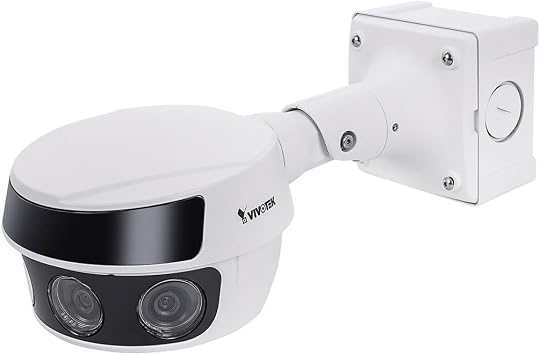 Vivotek MS9321-EHV-V2 18 MP 180 Deg Panoramic IR AI Outdoor Vandal Bullet Camera White