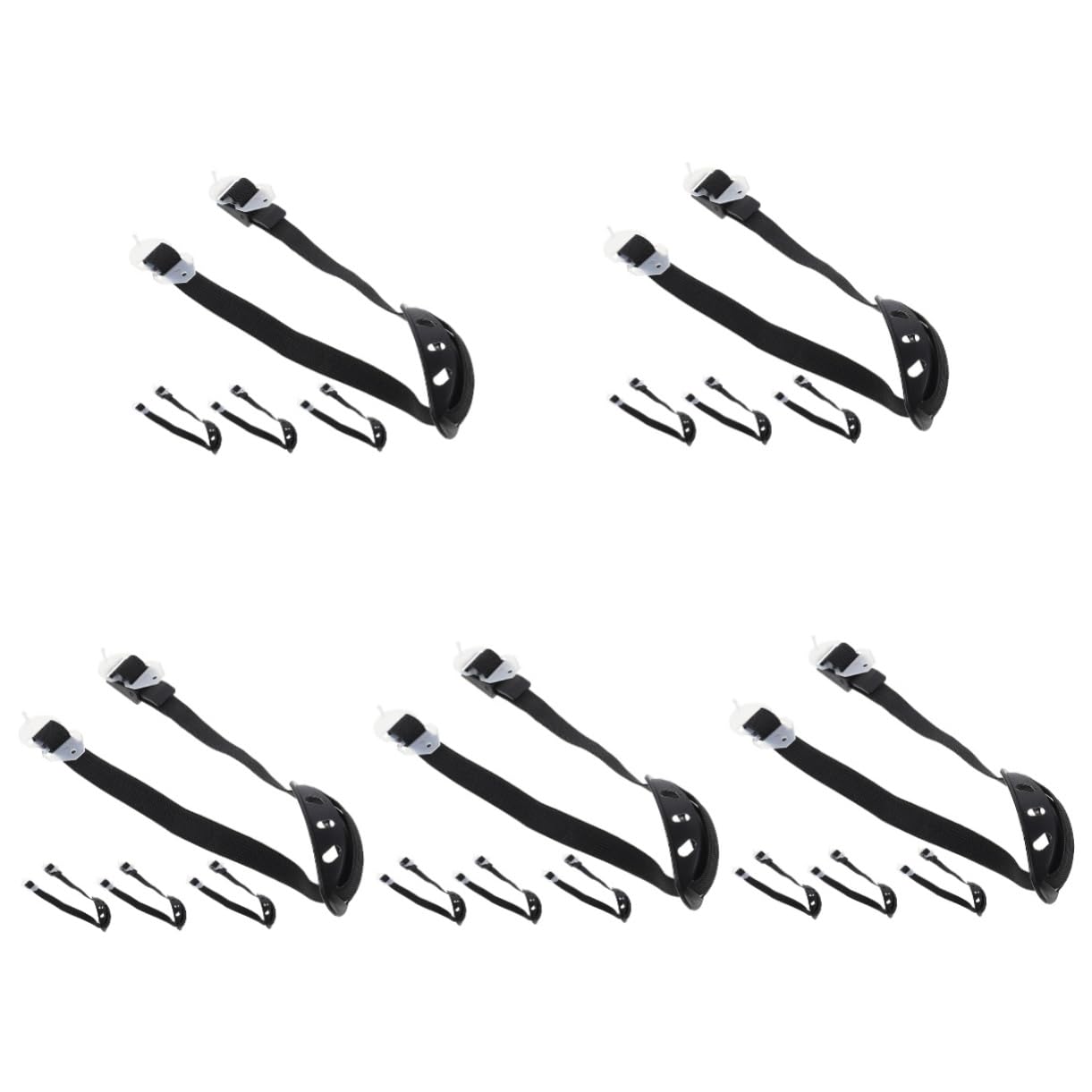 DOITOOL 20 Piezas De Correa De Barbilla para Casco De Seguridad Suministros del Fabricante Correa De Barbilla En Forma De Y para Casco De Seguridad con Soporte Protector 4 Piezas