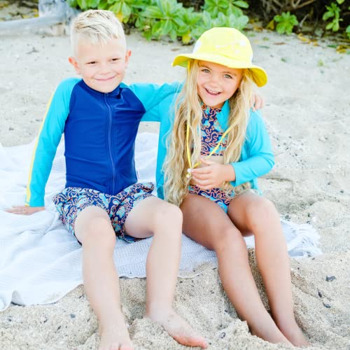 Image of SwimZip Girls' Halter Top and Bikini Bottom 2 Piece Set UPF 50+ Sun Protection