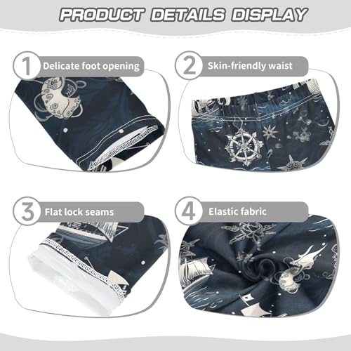 Girls' Leggings Anchor Boat Ocean Kids Yoga Tights Pants 1 Pack 208492823