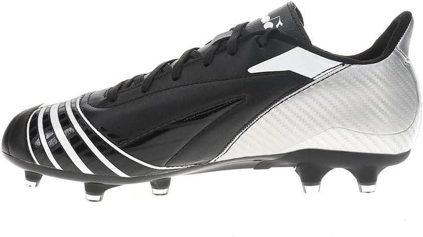 Diadora Mens Maximus Elite Lt Slp12 Soccer Cleats - Black, Silver
