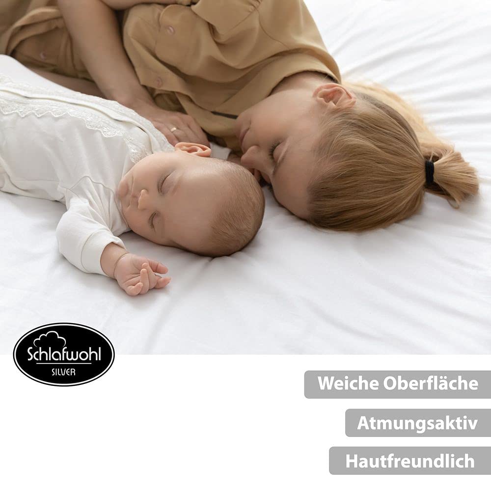 Wasserdichter Matratzenschoner • Matratzenschutz • Topper 90 x 200 cm • Ökotex Zertifiziert • 2er Packs