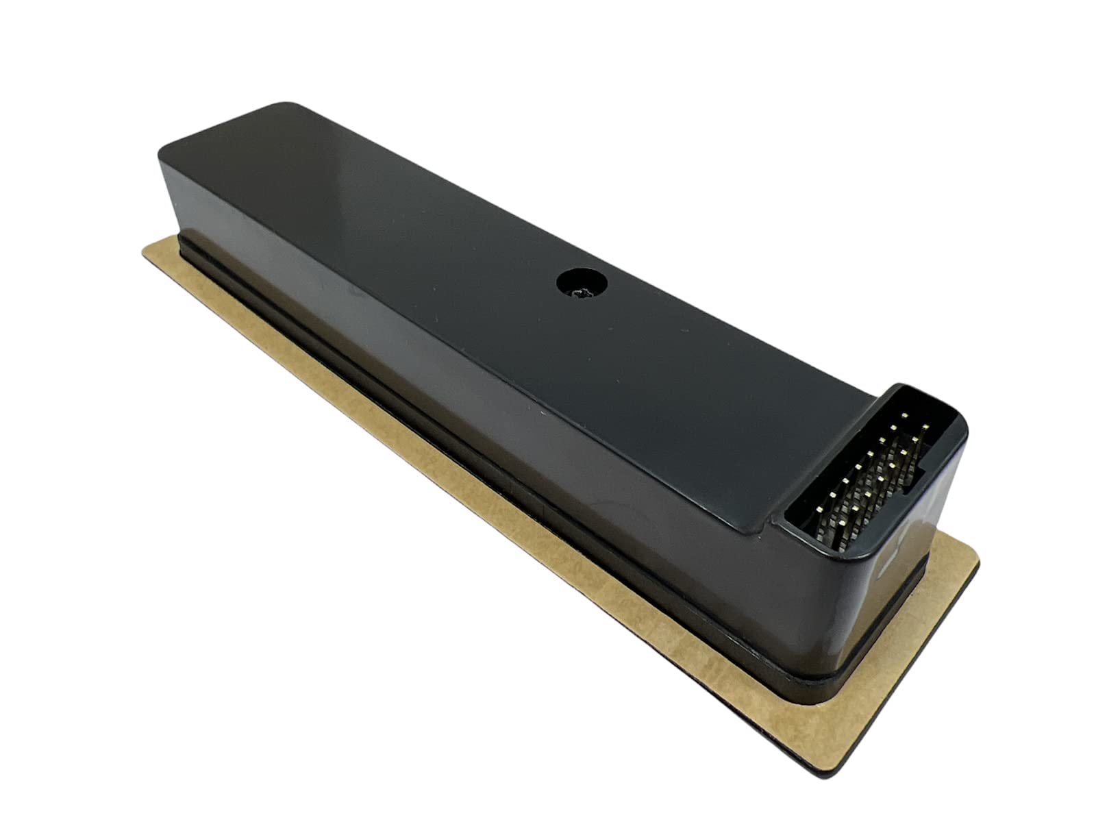 ERICAMBI, Tastiera Display LED PN005_A01 Micronova, Schede di Controllo N 100 per Stufe a Pellet, ad Incasso Orizzontale, 3 Tasti Fisici, Dimensioni: 140x37x25 mm