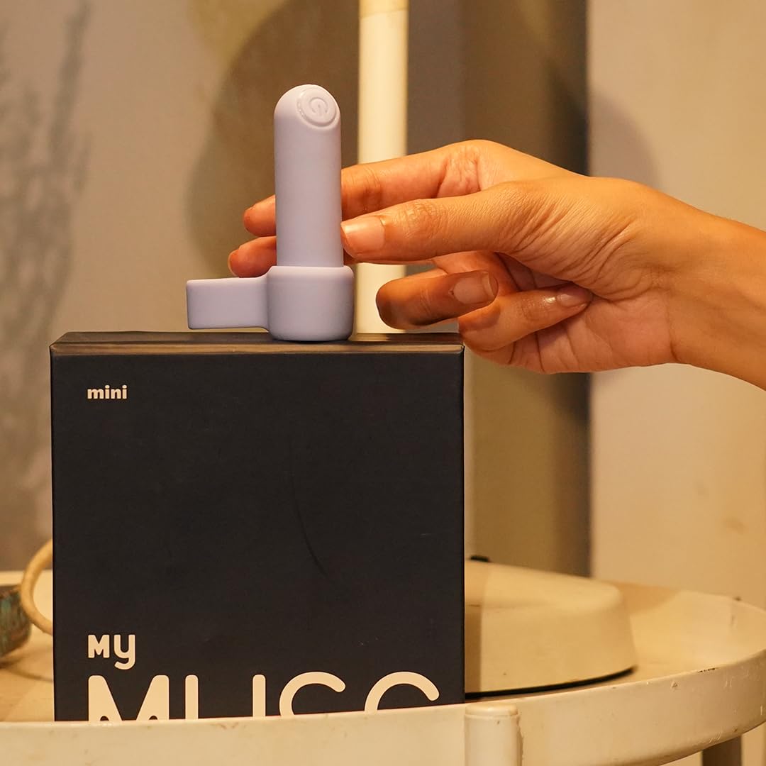 MyMuse Mini Full Body Electric Massager | Multiple Speeds and Patterns | Travel Friendly | Rechargeable & Waterproof Handheld Machine for pain relief, 100 days warranty MyMuse Mini Full Body Electric Massager | Multiple Speeds and Patterns | Travel Friendly | Rechargeable & Waterproof Handheld Machine for pain relief, 100 days warranty